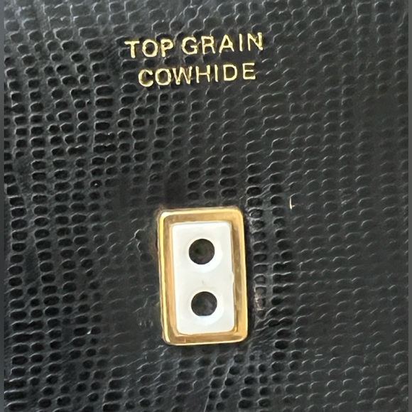 Oggi Domoni Cowhide wallets Gold detail - Picture 5 of 13
